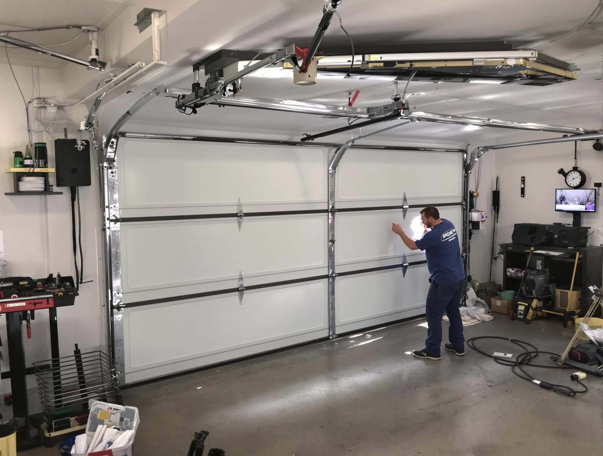 Professional garage door repair service by Burlington Garage Door Repair in Burlington